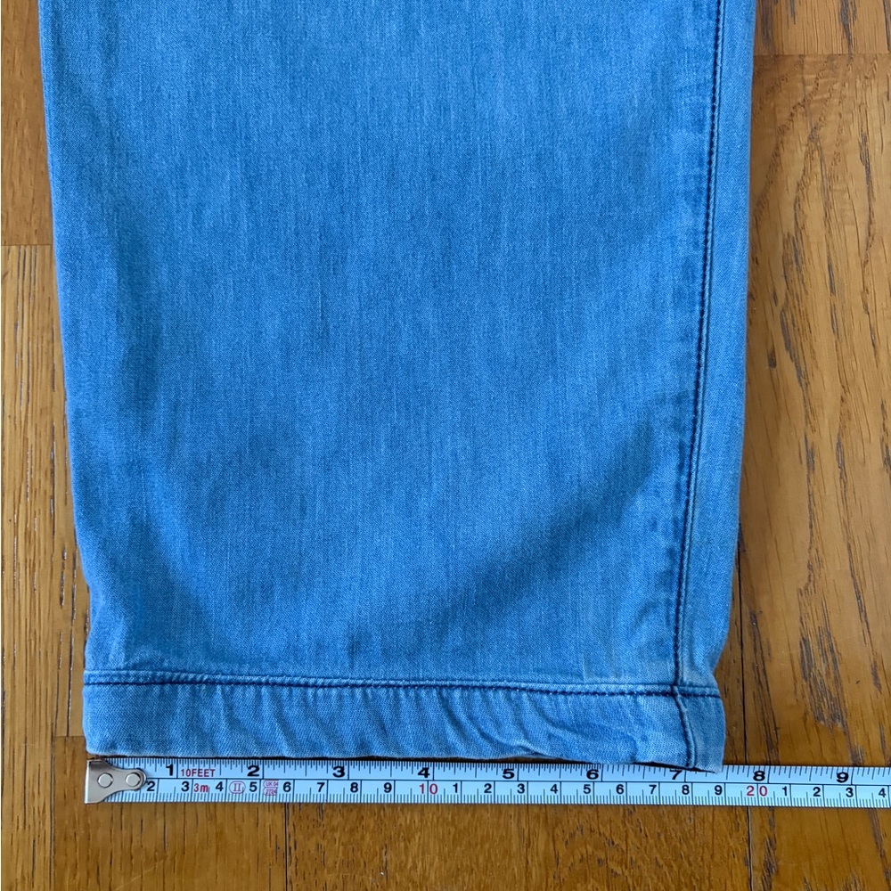 Men's Marco Pescarolo Lightweight Blue Relaxed Jeans W36 - Picture 9 of 14